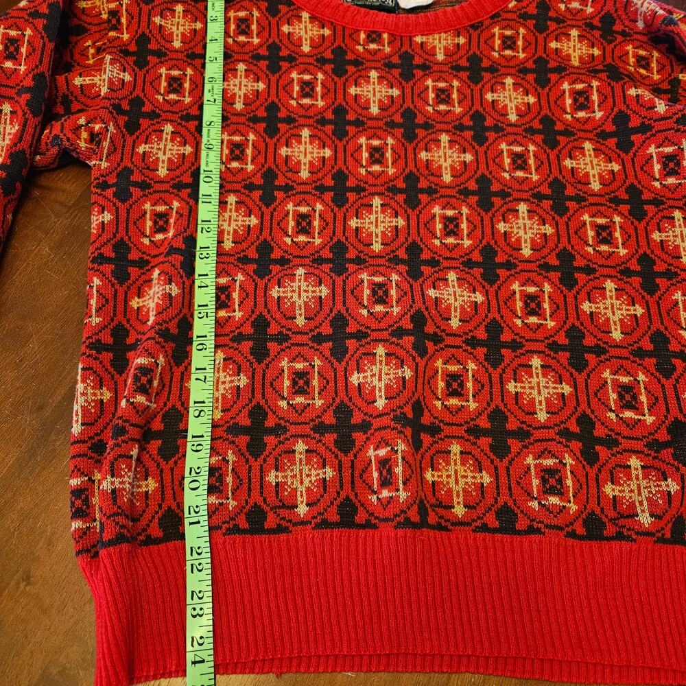 Vintage Townsley 70s acrylic sweater- size medium - Picture 6 of 6